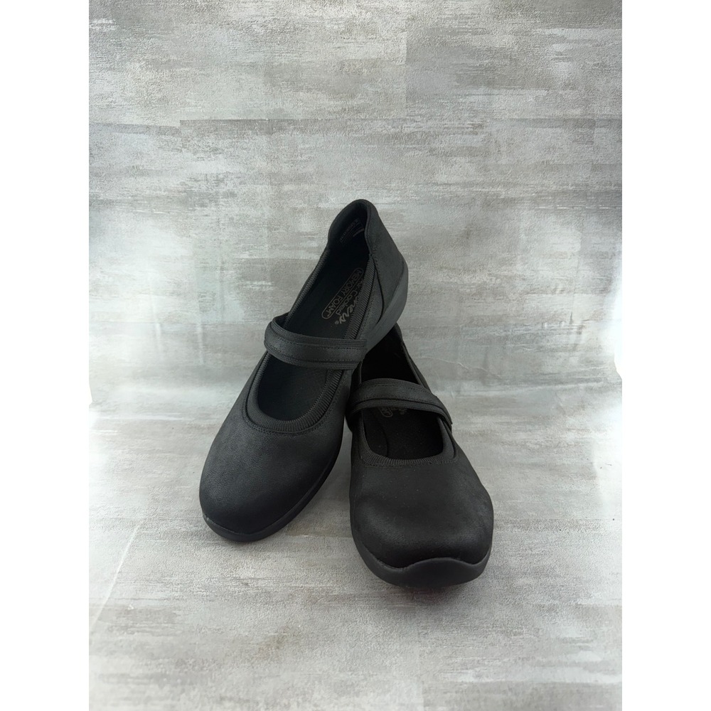Skechers Be-Lux Day-to-Day Black Mary Jane Flats 159065 Women Sz 9.5 Memory Foam